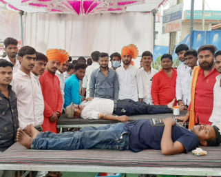 शिवजयंतीनिमित्त पाटील साहेब प्रतिष्ठानचे अभिनव अभिवादन