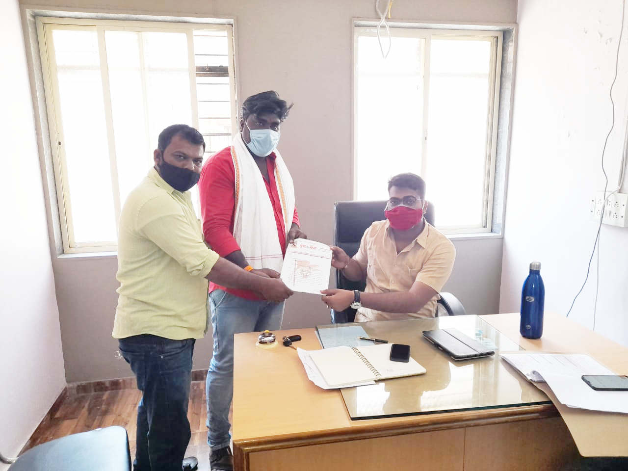 व्यायामशाळा उभारणीसाठी नगरपालिकेने शिल्लक जागा द्यावी