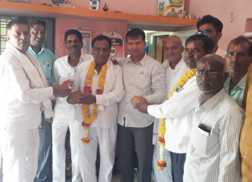 आबेगाव सेवा सोसायटीच्या चेअरमनपदी कैलास शिनगारे