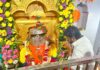 युवा नेते जयसिंग सोळंके मोरेश्वराचरणी लीन