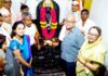 विभागीय आयुक्त सुनिल केंद्रेकर यांच्याकडून पुरूषोत्तम मंदिराची पाहणी