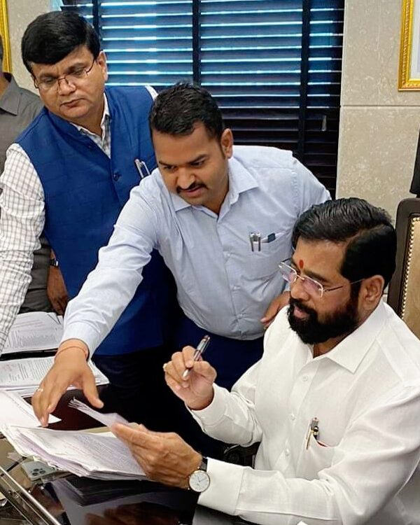 शिंदे सरकारची संवेदनशीलता