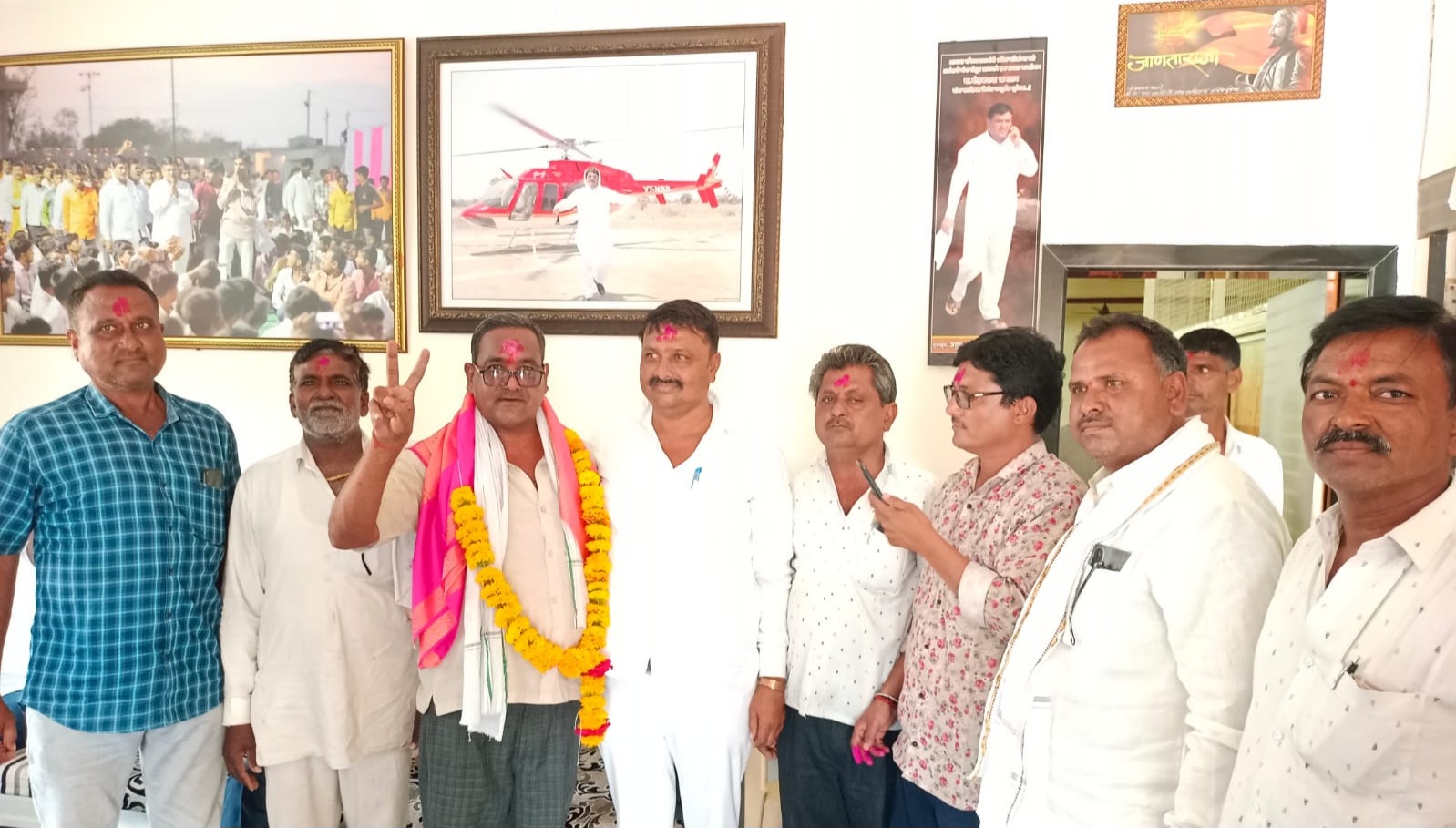 राजेवाडी सेवा सोसायटीवर मोहन जगताप यांचा कब्जा
