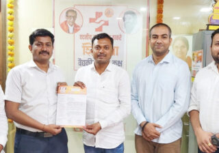 शिवसेना वैद्यकीय मदत कक्षाच्या मराठवाडा प्रसिद्धी प्रमुखपदी भगीरथ तोडकरी 