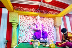 तब्बल १२३ वर्षांची परंपरा लाभलेल्या टेंबे गणपतीची थाटात स्थापना