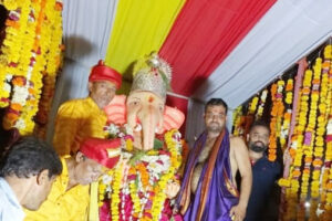 ऐतिहासिक परंपरा लाभलेल्या टेंबे गणपतीचे थाटात विसर्जन 