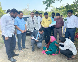 लोकन्यायालय ‘वृद्ध महिलेच्या दारी’