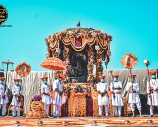 किल्ले रायगडावर १६ जानेवारीला छत्रपती संभाजी महाराजांचा राज्याभिषेक सोहळा