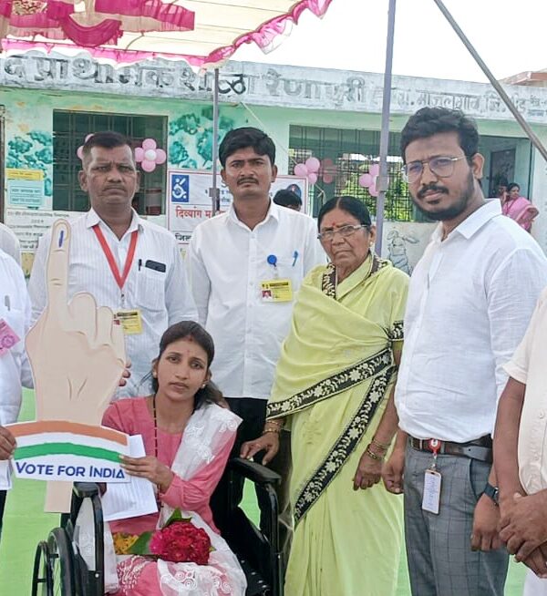 बीड लोकसभा मतदारसंघात ६८ टक्के मतदान