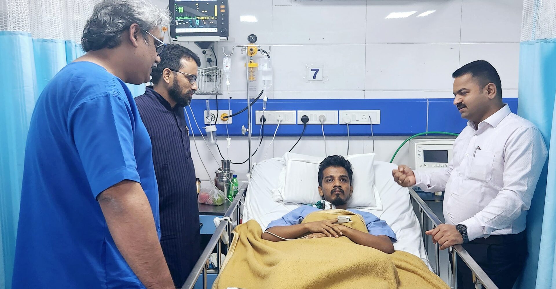 डाॅ.श्रीकांत शिंदे फाऊंडेशनच्या बळाने जिगरबाज जगन जंगले घेणार पुन्हा उभारी