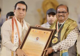 जीवन गौरव पुरस्कार राजा माने यांना प्रदान
