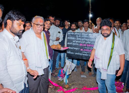 जैतापूर येथे ९ कोटींच्या विकासकामांचा कार्यारंभ, लोकार्पण सोहळा