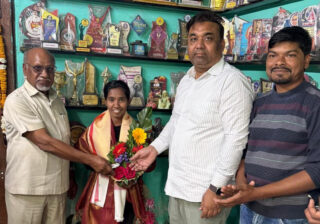 प्रतिभावंत नृत्यांगणा वैभवी टाकणखारचा असाही अनोखा सन्मान