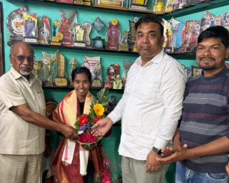 प्रतिभावंत नृत्यांगणा वैभवी टाकणखारचा असाही अनोखा सन्मान