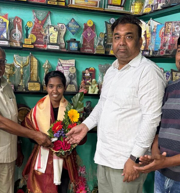 प्रतिभावंत नृत्यांगणा वैभवी टाकणखारचा असाही अनोखा सन्मान