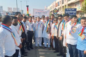 माजलगाव अभूतपूर्व सहकार दिंडीने दुमदुमले