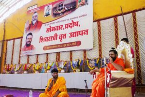 माजलगाव मठात शेकडो शिवभक्तांनी सोडले सोमवार उद्यापन