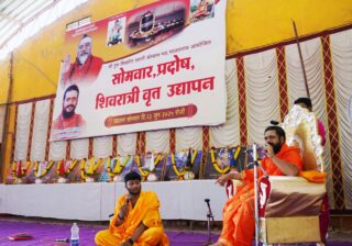 माजलगाव मठात शेकडो शिवभक्तांनी सोडले सोमवार उद्यापन