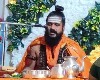 श्रीगुरू चंद्रशेखर शिवाचार्य महाराज यांचे श्रीक्षेत्र त्र्यंबकेश्वर येथे अनुष्ठान