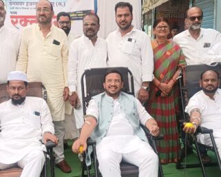 ईद-ए-मिलादुन्नबी निमित्त रक्तदान शिबिराला उत्स्फूर्त प्रतिसाद