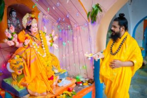 सद्गुरू श्री मिस्कीन स्वामी मठात शारदीय नवरात्रोत्सवाला प्रारंभ