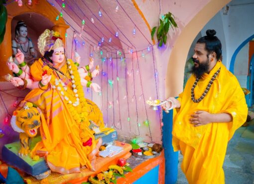 सद्गुरू श्री मिस्कीन स्वामी मठात शारदीय नवरात्रोत्सवाला प्रारंभ