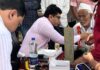 राजेगावात पूरग्रस्तांसाठी मोफत आरोग्य शिबीर; उपचार सेवा