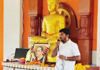 बुध्द धम्माचे आचरण करून धम्मक्रांतीचे चक्र गतीमान करू : सचिन उजगरे