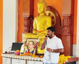 बुध्द धम्माचे आचरण करून धम्मक्रांतीचे चक्र गतीमान करू : सचिन उजगरे