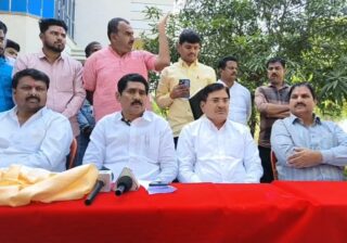 राष्ट्रवादी- शरदचंद्र पवार पक्षाचे नगराध्यक्ष पदाचे अर्जुन गायकवाड उमेदवार