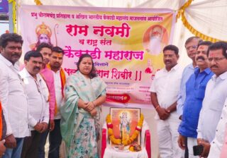 माजलगावात श्रीराम नवमी, संत कैकाडी महाराज जयंतीनिमित्त रक्तदान शिबिर