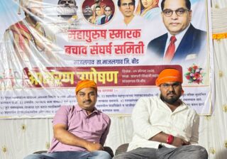 किशोर कानडे व सचिन कराळे यांचा जलत्याग-अन्नत्याग; विविध पक्ष, संघटना व नागरिकांचा वाढता पाठिंबा