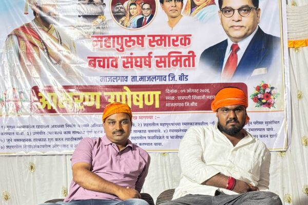 किशोर कानडे व सचिन कराळे यांचा जलत्याग-अन्नत्याग; विविध पक्ष, संघटना व नागरिकांचा वाढता पाठिंबा