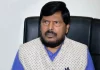 केंद्रीय सामाजिक न्याय राज्यमंत्री रामदास आठवले १६ ऑक्टोबरला मराठवाडा दौऱ्यावर 